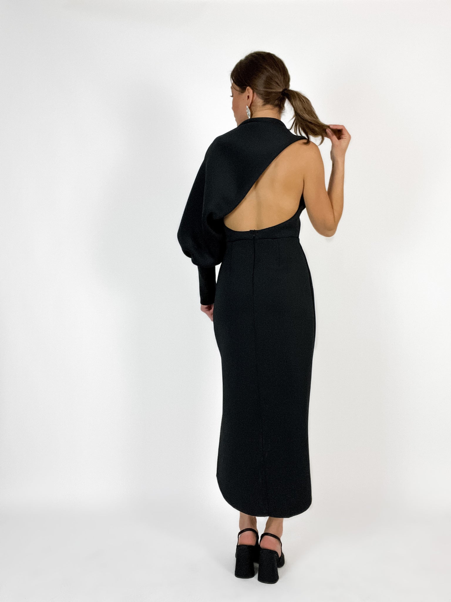 Asymmetrical One Shoulder Dress
