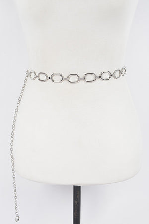 Ring Chain Belt | Silver