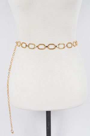 Ring Chain Belt | Gold