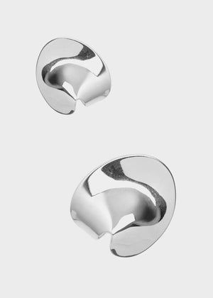 Cleo Lobe Earring | Silver