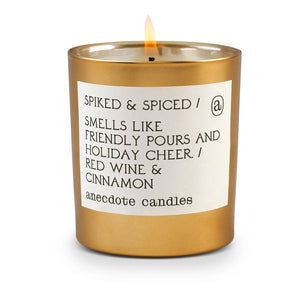 Anecdote Candles: Spiked & Spiced