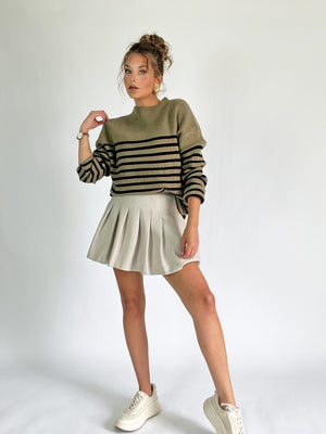 Thyme Stripe Sweater