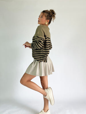 Thyme Stripe Sweater