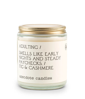 Anecdote Candles: Adulting