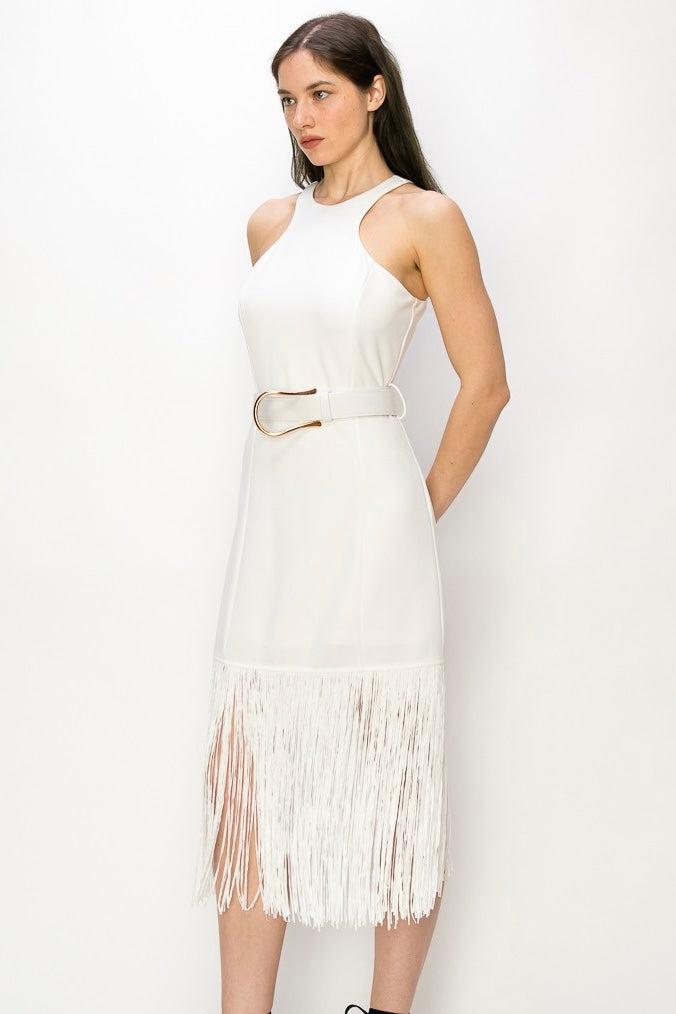 Ines Fringe Dress